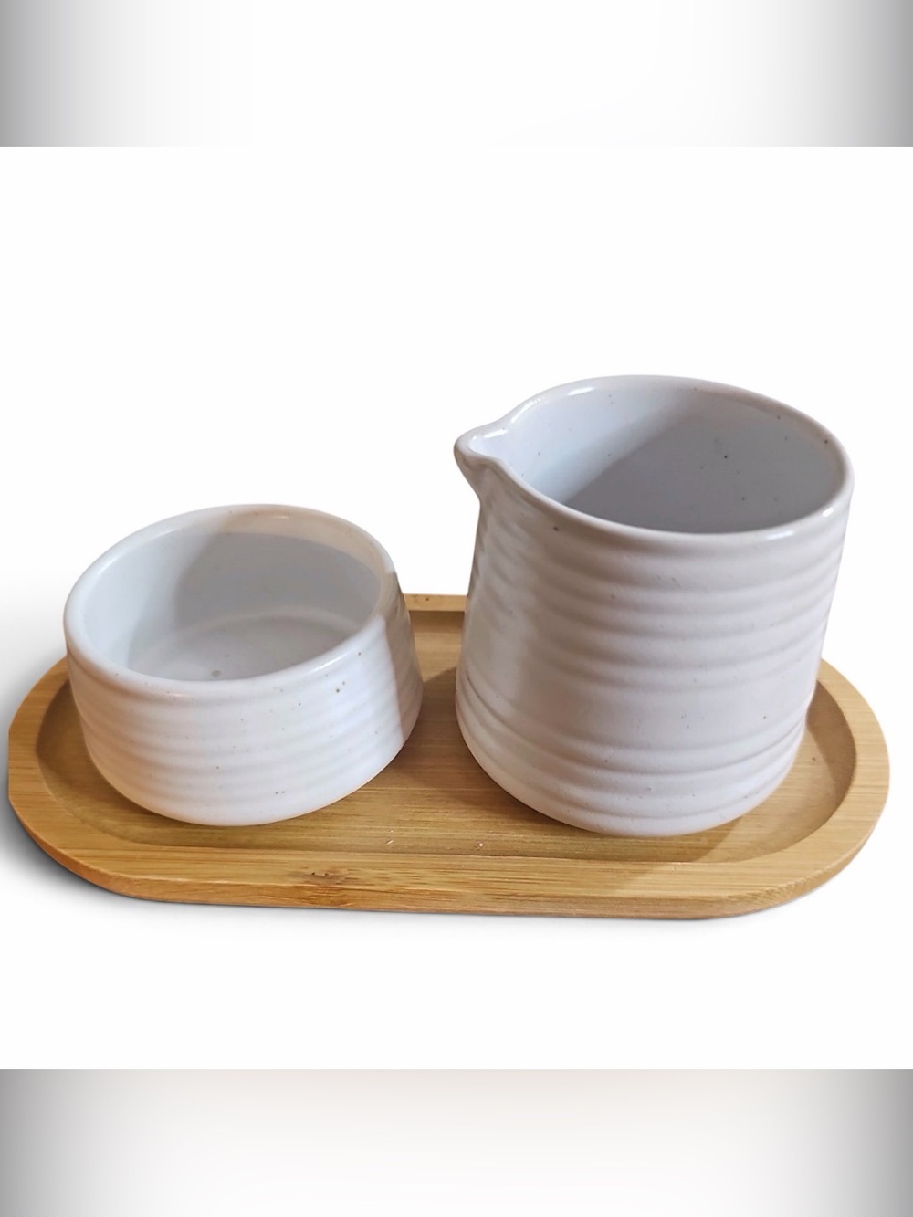 Nespresso cream and sugar small set